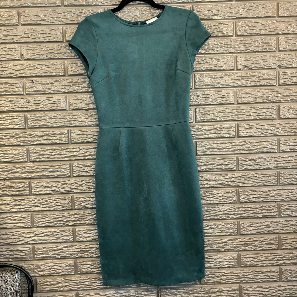 Suede Mini-Dress M